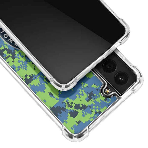 NBA Minnesota Timberwolves Digi Camo Galaxy S21 FE Clear Case